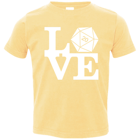 T-Shirts Butter / 2T Love D20 Toddler Premium T-Shirt