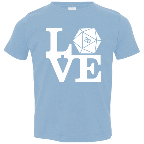 T-Shirts Light Blue / 2T Love D20 Toddler Premium T-Shirt