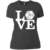 T-Shirts Heavy Metal / X-Small Love D20 Women's Premium T-Shirt
