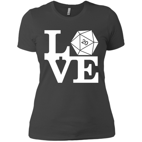 T-Shirts Heavy Metal / X-Small Love D20 Women's Premium T-Shirt