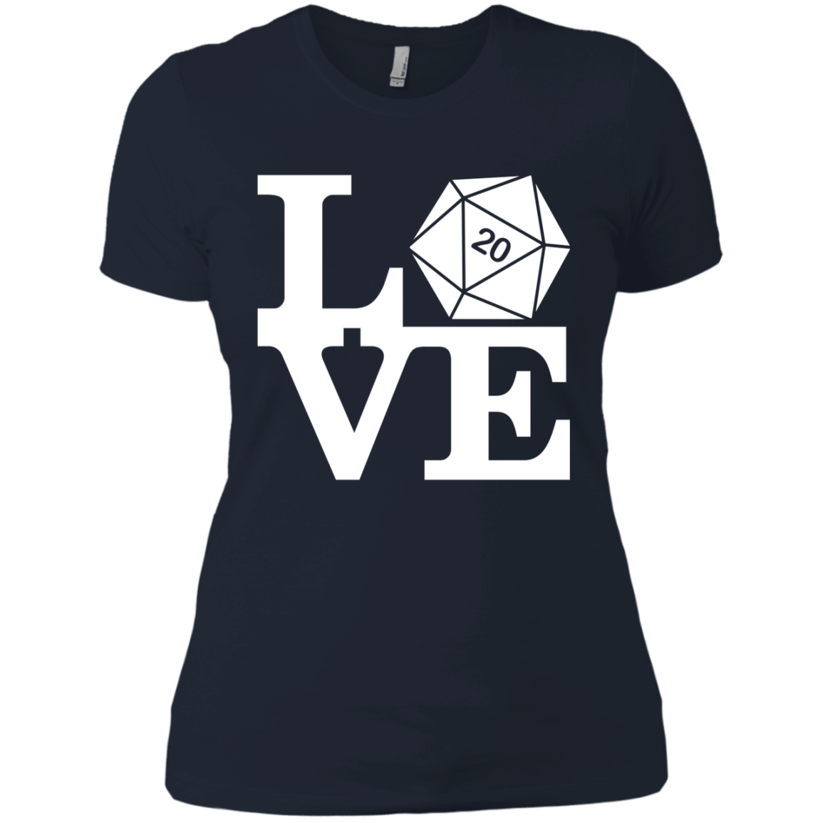 T-Shirts Midnight Navy / X-Small Love D20 Women's Premium T-Shirt