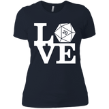 T-Shirts Midnight Navy / X-Small Love D20 Women's Premium T-Shirt