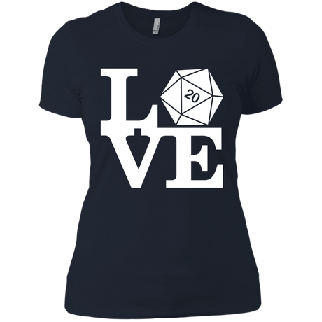 T-Shirts Midnight Navy / X-Small Love D20 Women's Premium T-Shirt