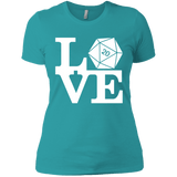 T-Shirts Tahiti Blue / X-Small Love D20 Women's Premium T-Shirt