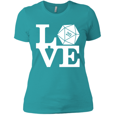 T-Shirts Tahiti Blue / X-Small Love D20 Women's Premium T-Shirt