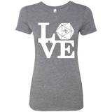 T-Shirts Premium Heather / Small Love D20 Women's Triblend T-Shirt