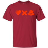 T-Shirts Cardinal / S Love Darth T-Shirt