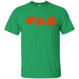 T-Shirts Irish Green / S Love Darth T-Shirt