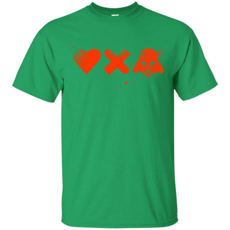 T-Shirts Irish Green / S Love Darth T-Shirt