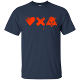 T-Shirts Navy / S Love Darth T-Shirt