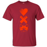 T-Shirts Cardinal / S Love Dead Cats T-Shirt