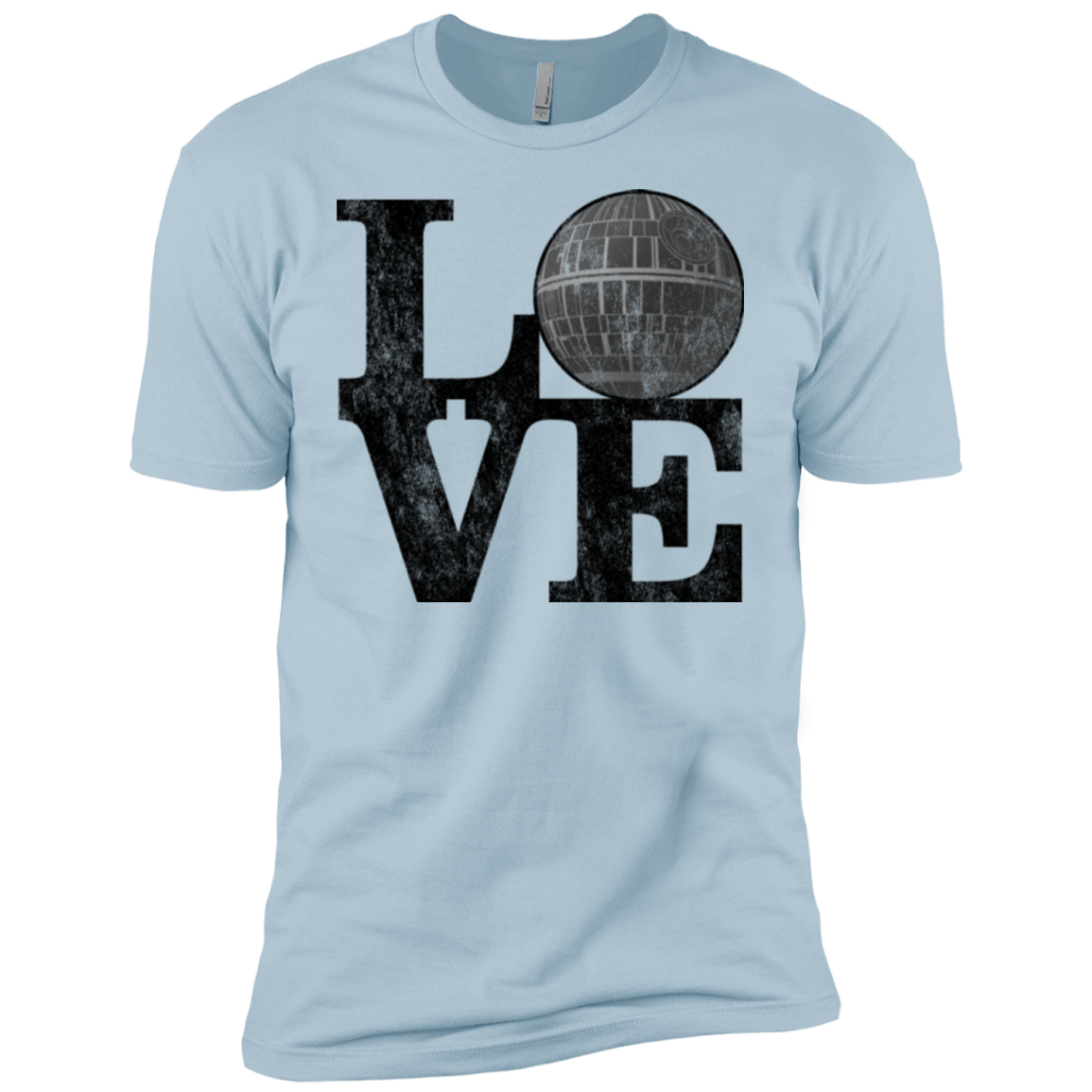 T-Shirts Light Blue / YXS LOVE Deathstar 1 Boys Premium T-Shirt