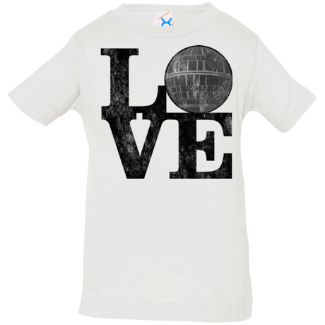 T-Shirts White / 6 Months LOVE Deathstar 1 Infant Premium T-Shirt
