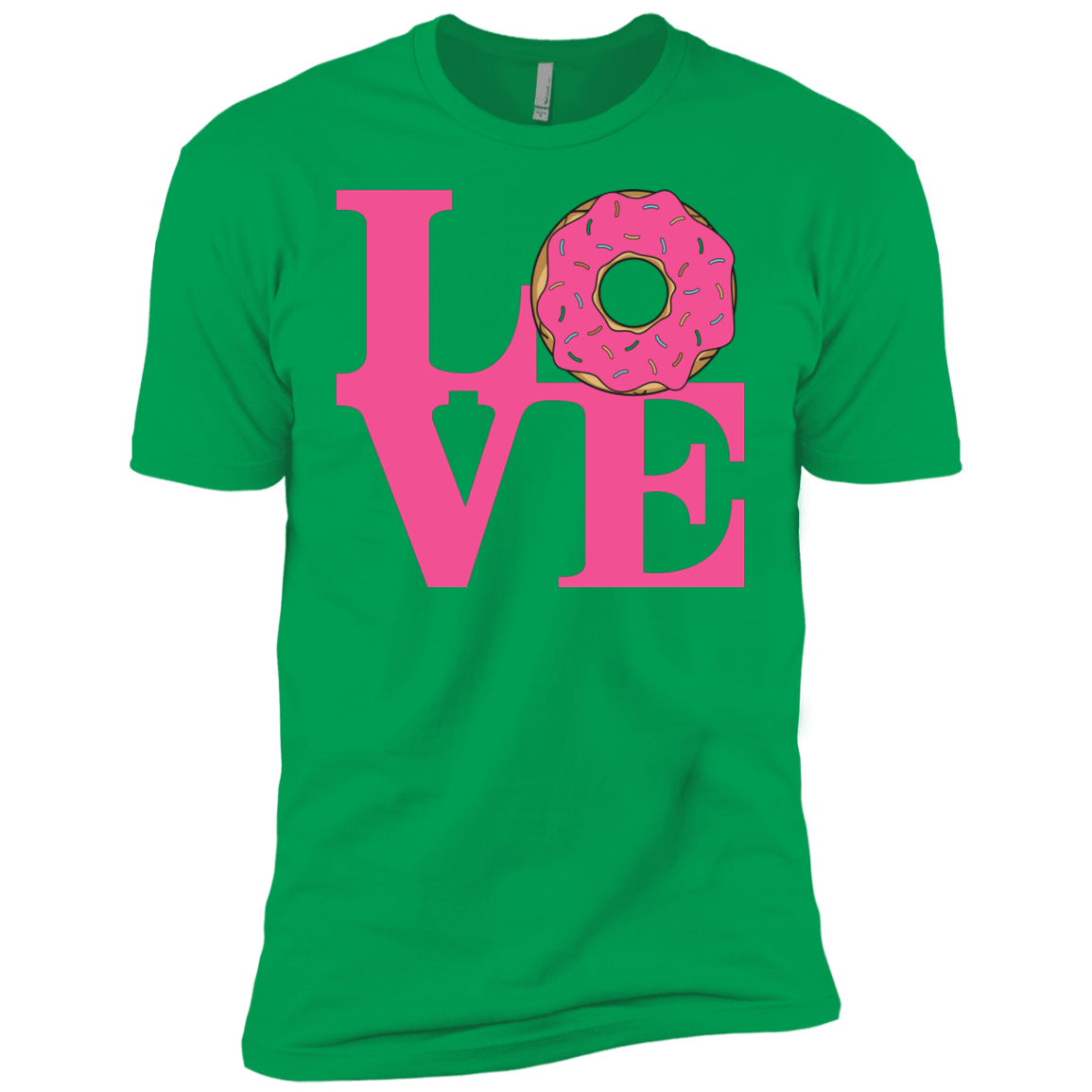 T-Shirts Kelly Green / YXS Love Donut Boys Premium T-Shirt