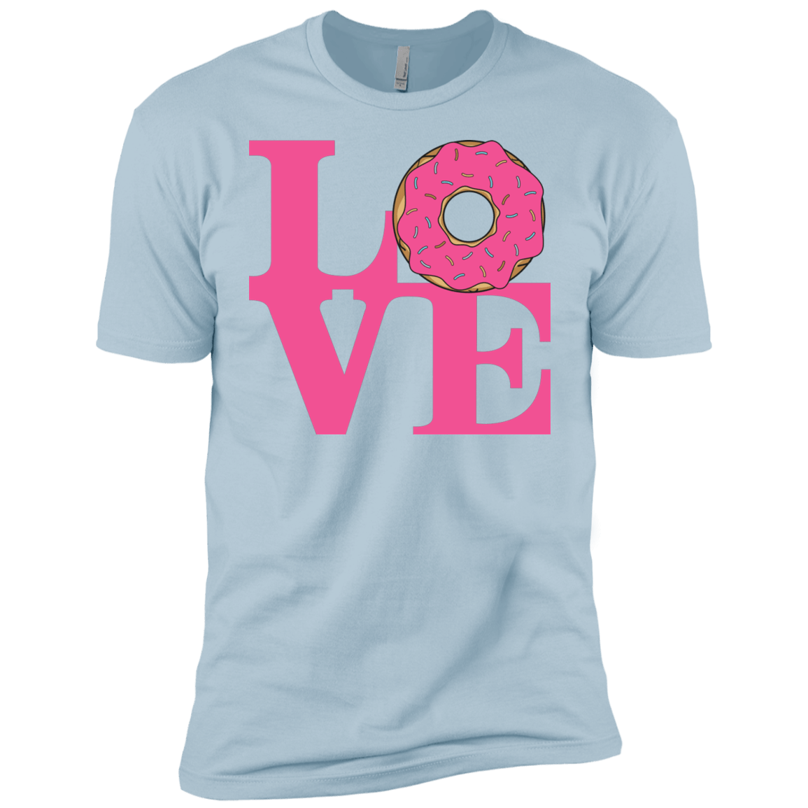 T-Shirts Light Blue / YXS Love Donut Boys Premium T-Shirt