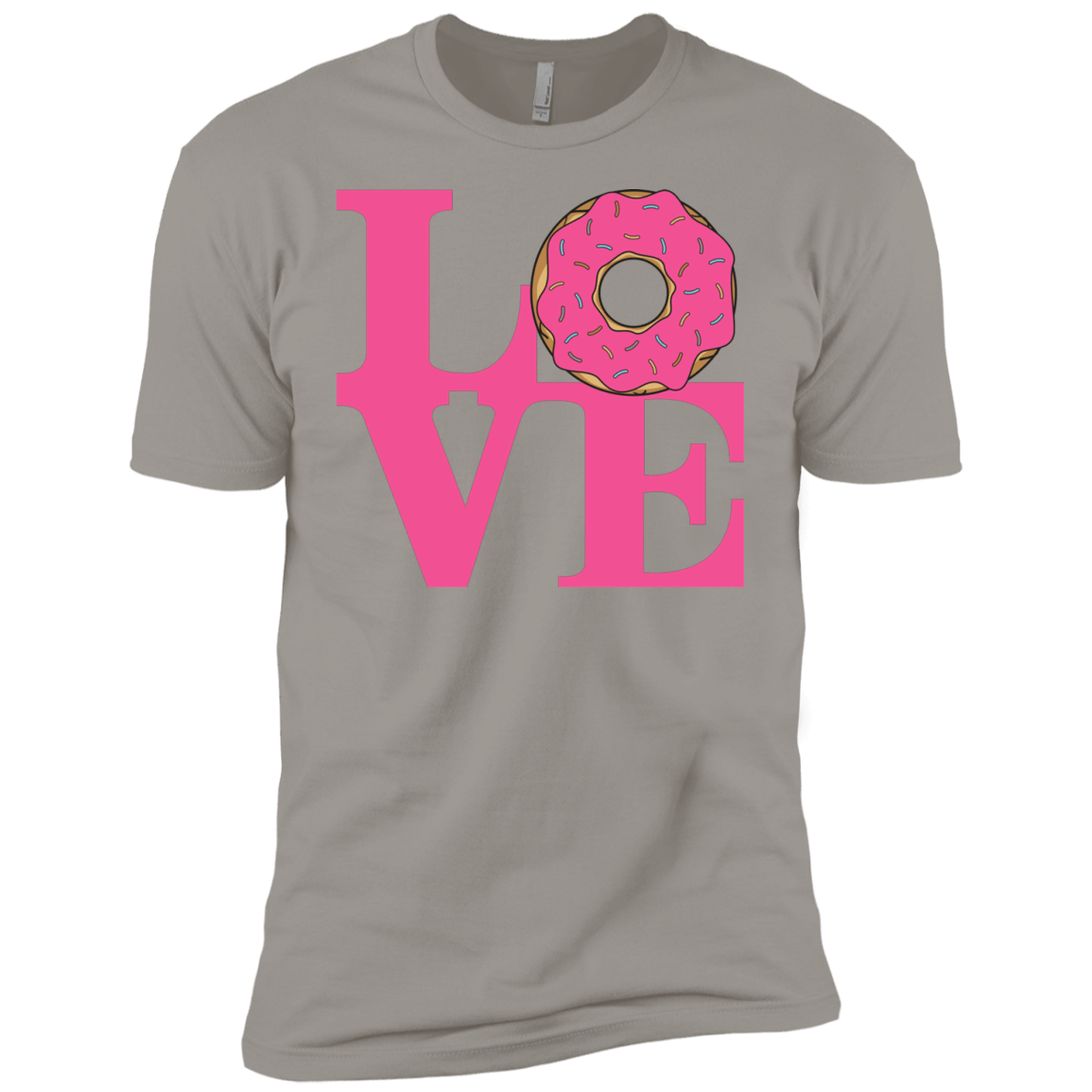 T-Shirts Light Grey / YXS Love Donut Boys Premium T-Shirt