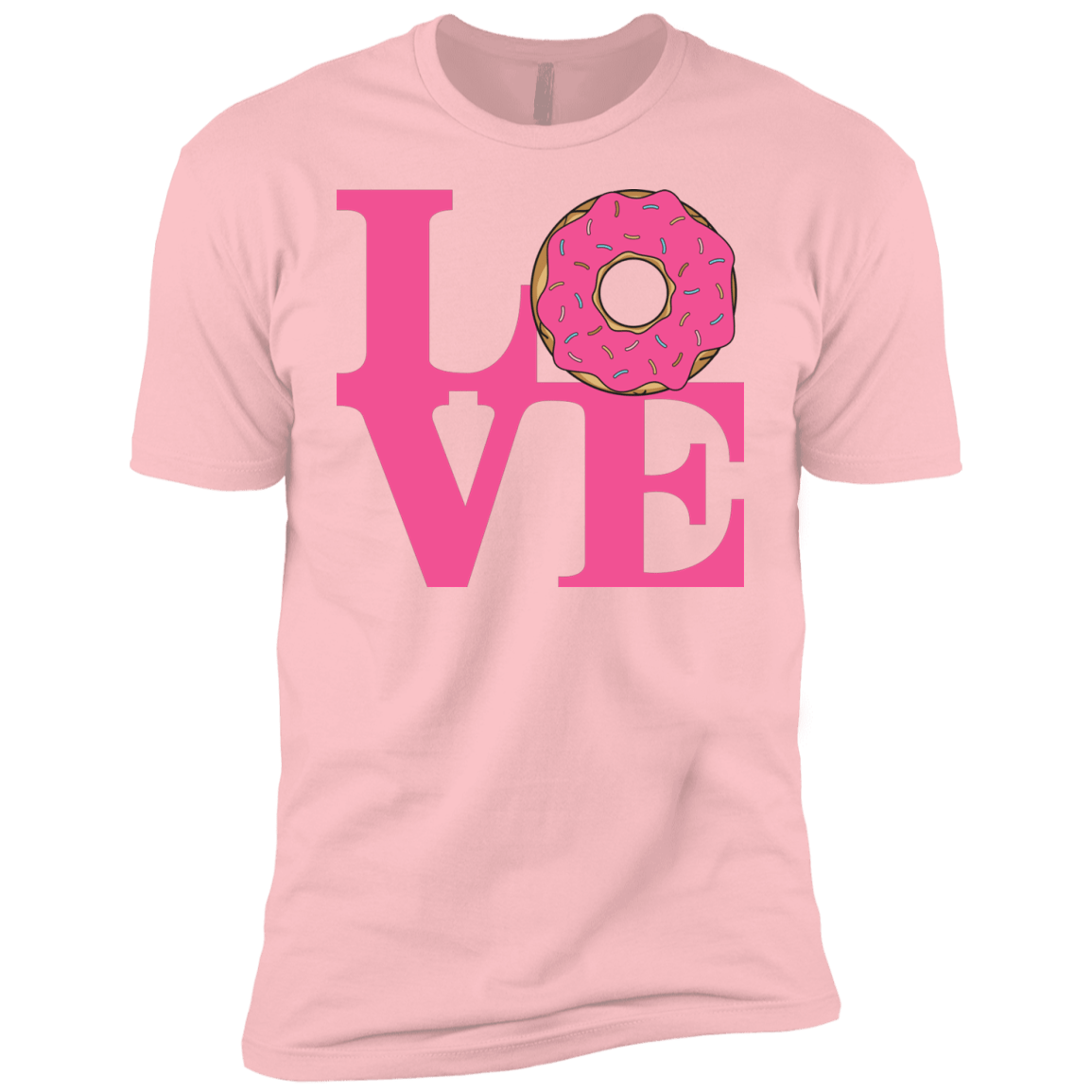 T-Shirts Light Pink / YXS Love Donut Boys Premium T-Shirt