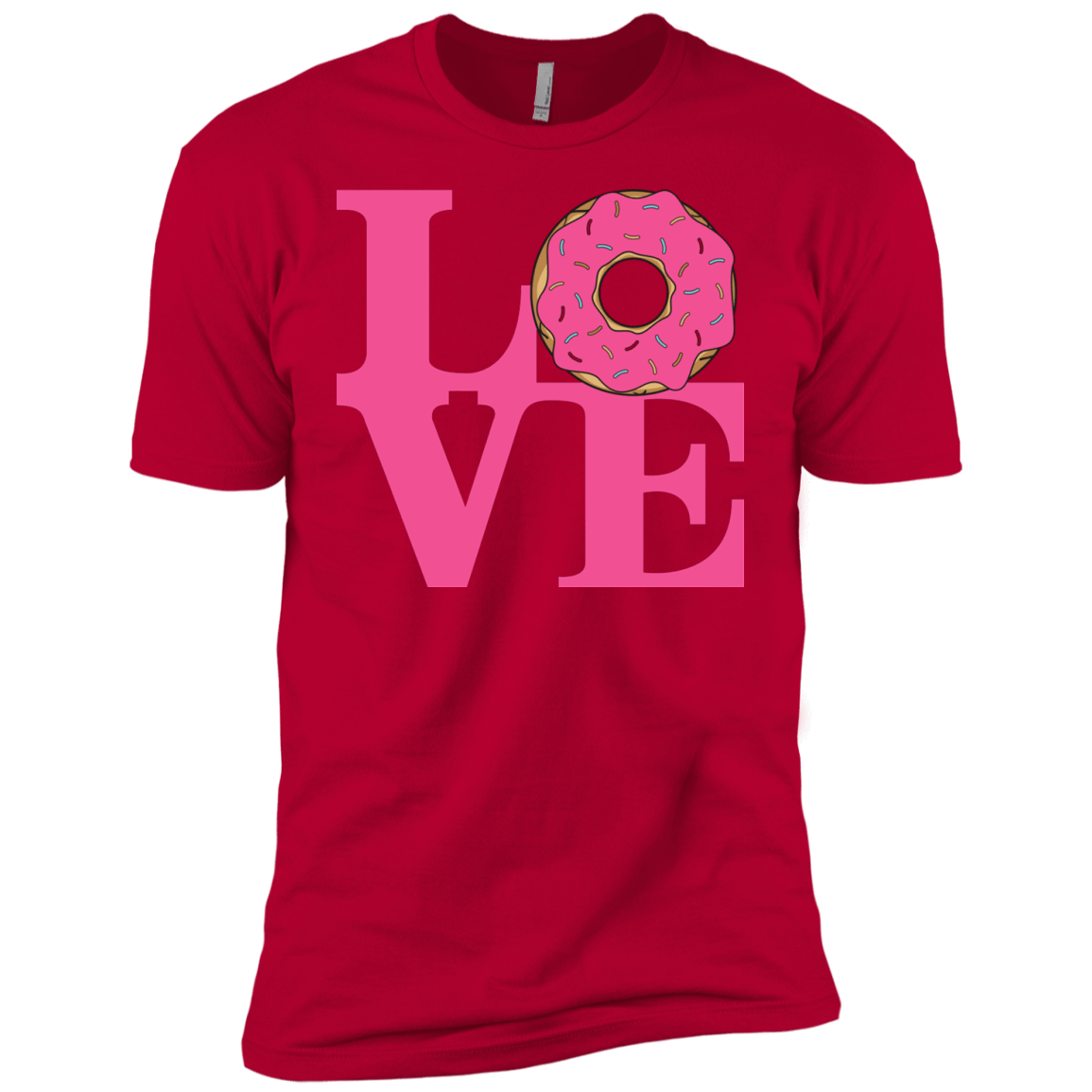 T-Shirts Red / YXS Love Donut Boys Premium T-Shirt