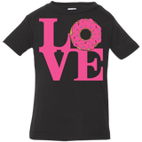 T-Shirts Black / 6 Months Love Donut Infant Premium T-Shirt