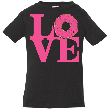 T-Shirts Black / 6 Months Love Donut Infant Premium T-Shirt
