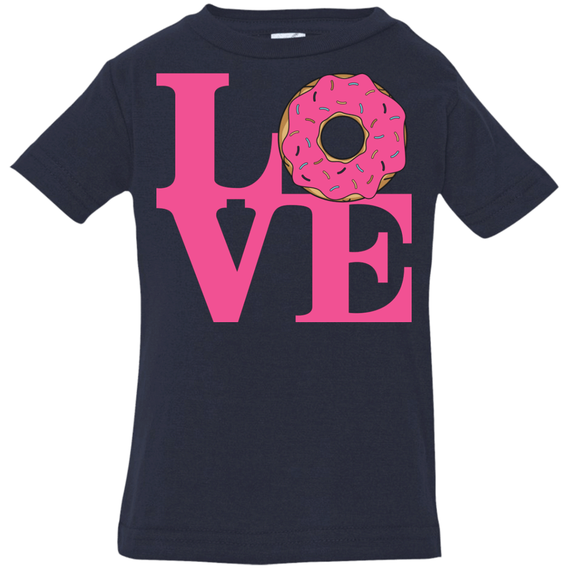 T-Shirts Navy / 6 Months Love Donut Infant Premium T-Shirt