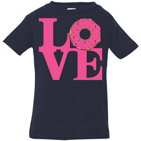 T-Shirts Navy / 6 Months Love Donut Infant Premium T-Shirt