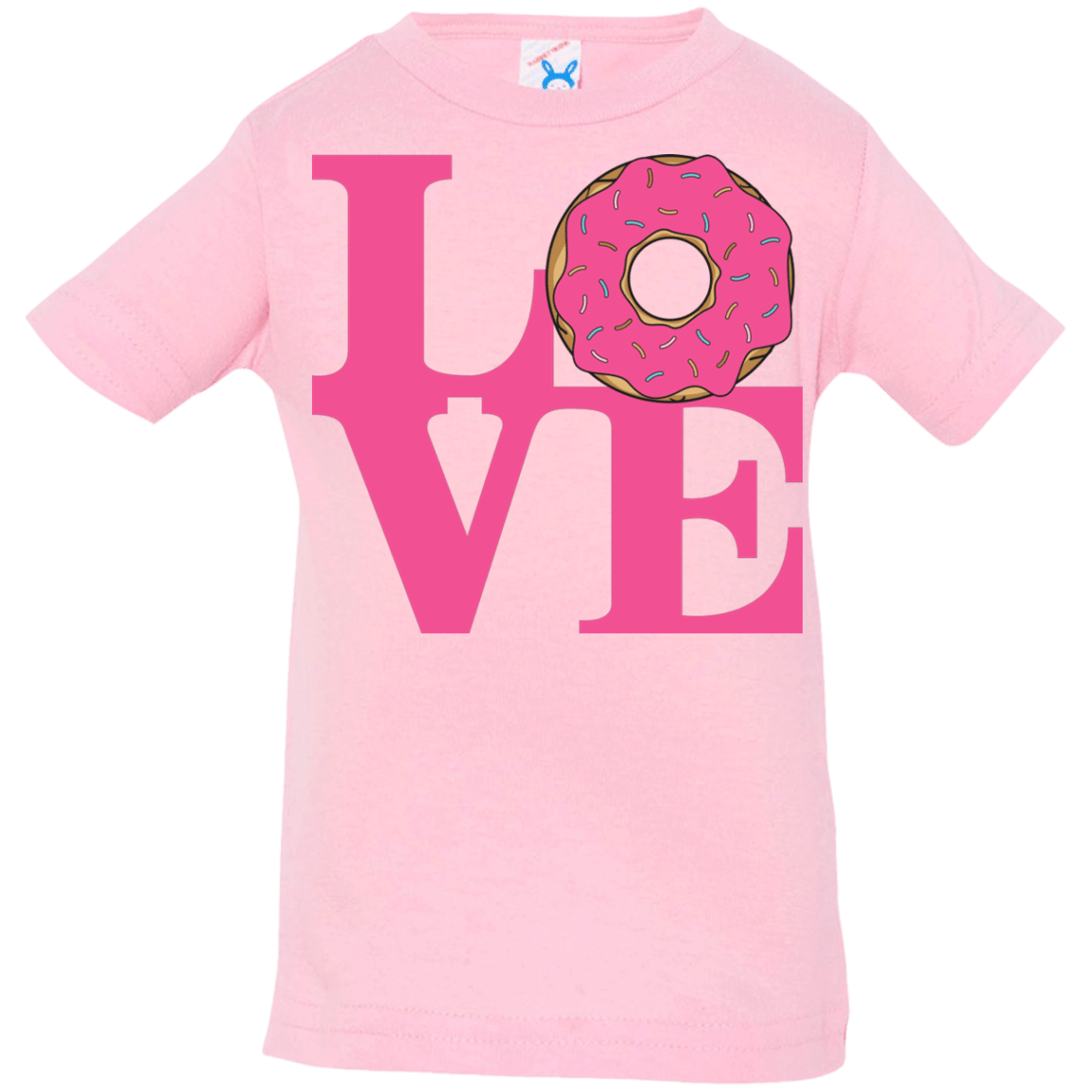 T-Shirts Pink / 6 Months Love Donut Infant Premium T-Shirt