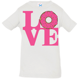 T-Shirts White / 6 Months Love Donut Infant Premium T-Shirt