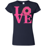 T-Shirts Navy / S Love Donut Junior Slimmer-Fit T-Shirt