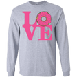 T-Shirts Sport Grey / S Love Donut Men's Long Sleeve T-Shirt