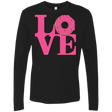 T-Shirts Black / S Love Donut Men's Premium Long Sleeve