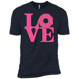 T-Shirts Midnight Navy / X-Small Love Donut Men's Premium T-Shirt