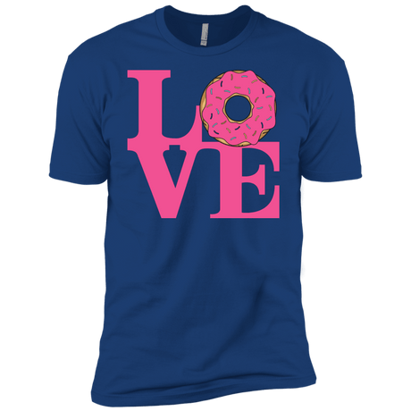 T-Shirts Royal / X-Small Love Donut Men's Premium T-Shirt
