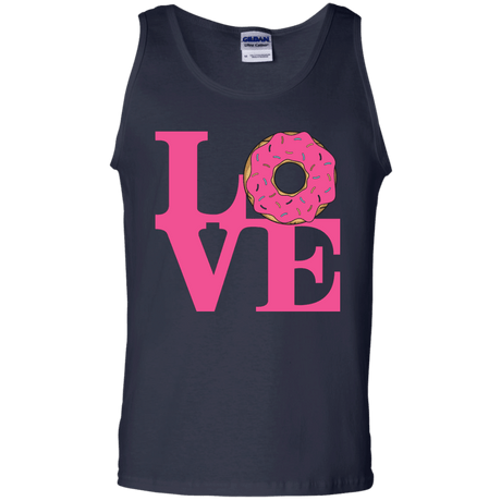 T-Shirts Navy / S Love Donut Men's Tank Top