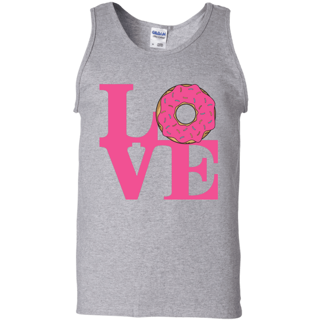 T-Shirts Sport Grey / S Love Donut Men's Tank Top