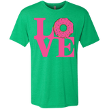 T-Shirts Envy / S Love Donut Men's Triblend T-Shirt