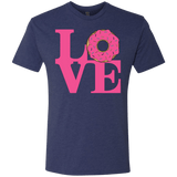 T-Shirts Vintage Navy / S Love Donut Men's Triblend T-Shirt