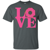 T-Shirts Dark Heather / S Love Donut T-Shirt