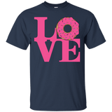 T-Shirts Navy / S Love Donut T-Shirt