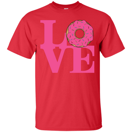 T-Shirts Red / S Love Donut T-Shirt