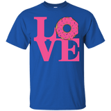 T-Shirts Royal / S Love Donut T-Shirt