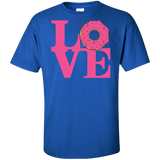 T-Shirts Royal / XLT Love Donut Tall T-Shirt