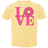 T-Shirts Butter / 2T Love Donut Toddler Premium T-Shirt