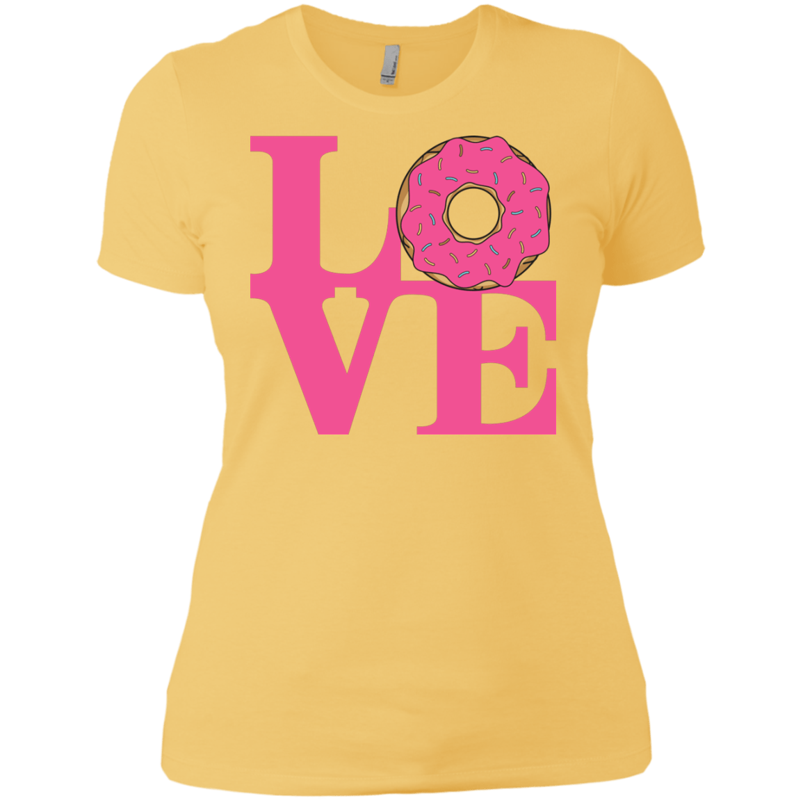 T-Shirts Banana Cream/ / X-Small Love Donut Women's Premium T-Shirt