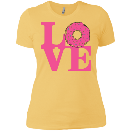 T-Shirts Banana Cream/ / X-Small Love Donut Women's Premium T-Shirt