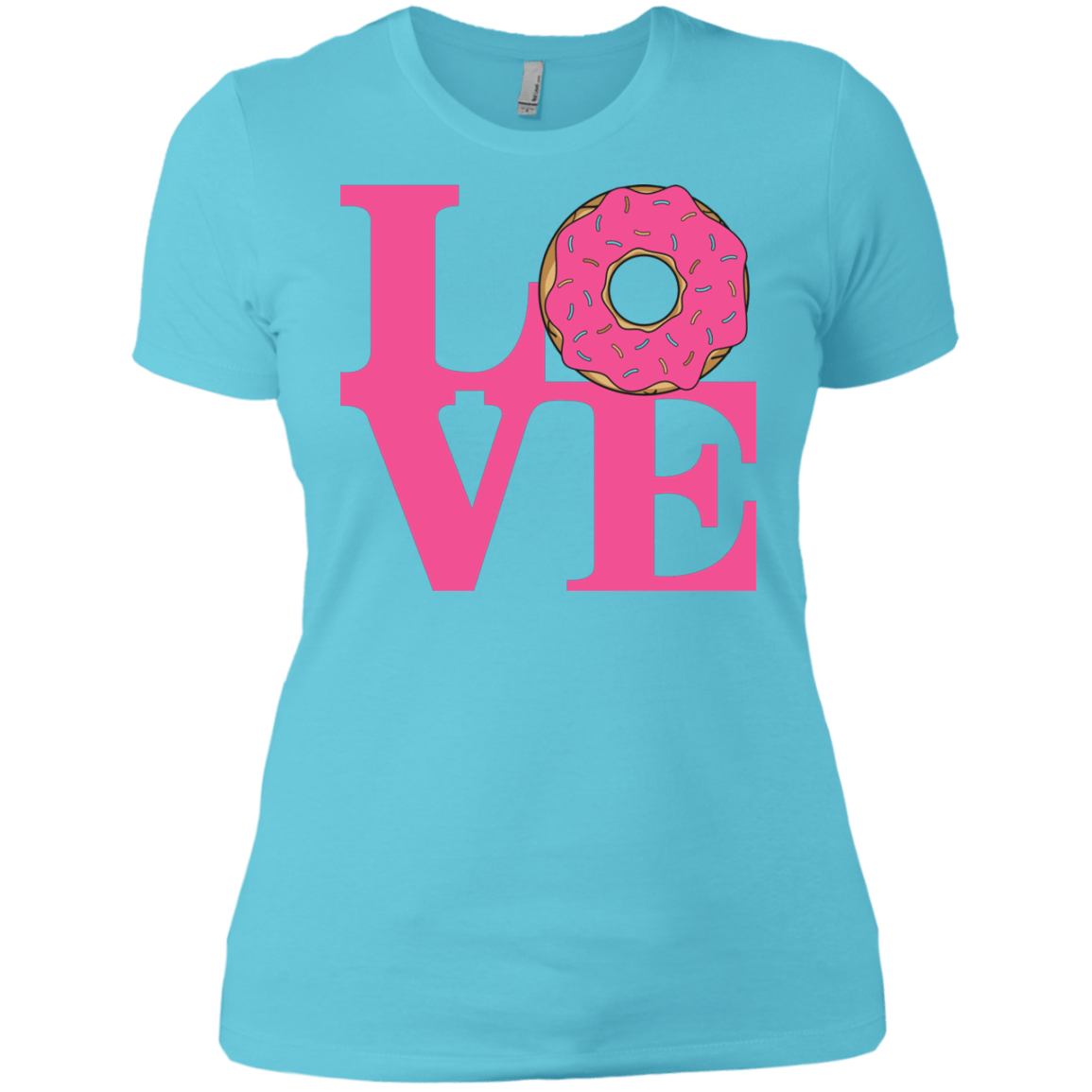 T-Shirts Cancun / X-Small Love Donut Women's Premium T-Shirt