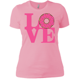 T-Shirts Light Pink / X-Small Love Donut Women's Premium T-Shirt