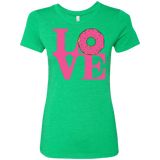 T-Shirts Envy / S Love Donut Women's Triblend T-Shirt