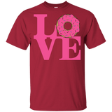 T-Shirts Cardinal / YXS Love Donut Youth T-Shirt