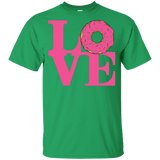 T-Shirts Irish Green / YXS Love Donut Youth T-Shirt